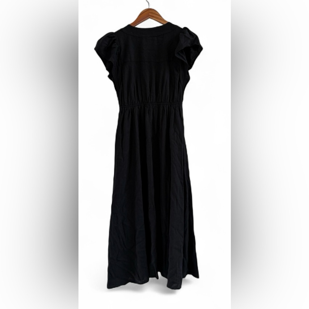 Treasure & Bond Black Midi Dress - Picture 3 of 6